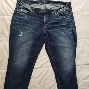 Silver Jeans Sam Capri. Plus size W22/L25